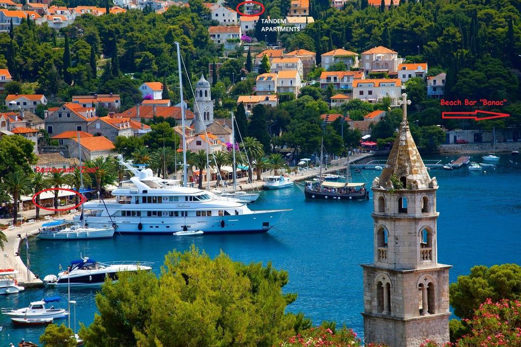 Tandem Apartments With Swimming Pool Cavtat Kültér fotó